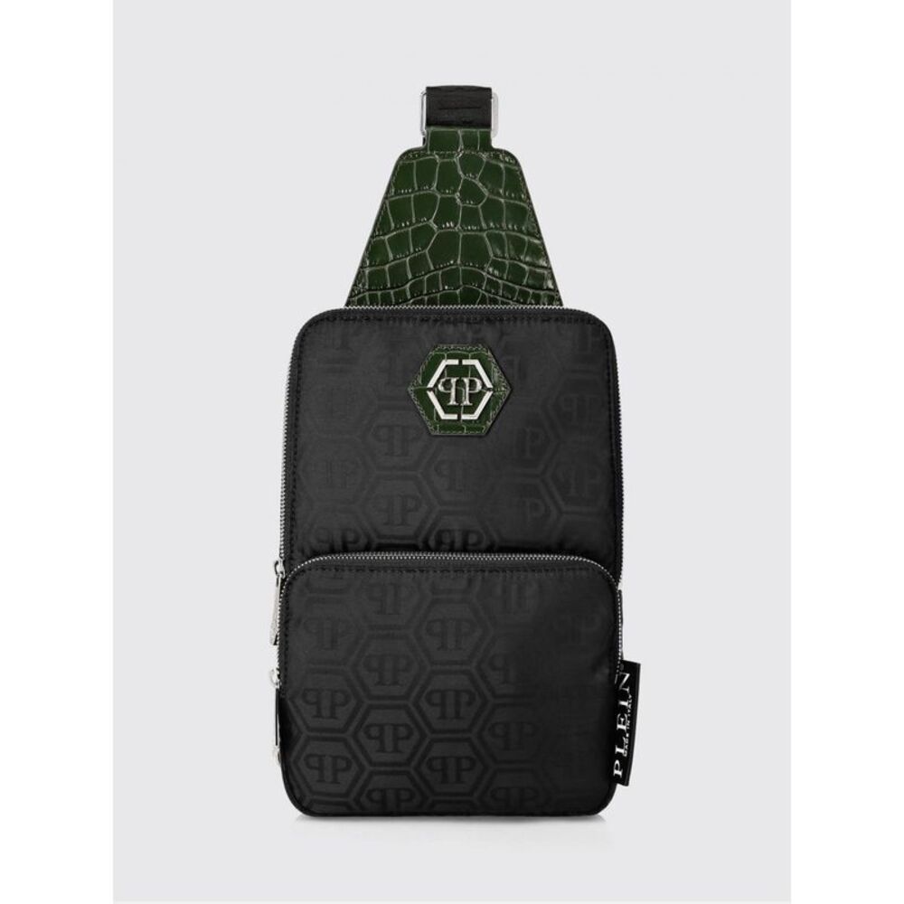 Philipp Plein Shoulder Bag Men Black
